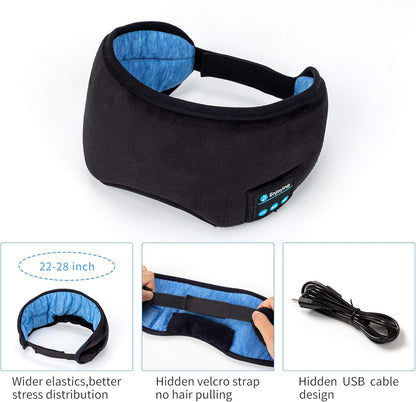 Velmora™ Sleeping Mask With Bluetooth